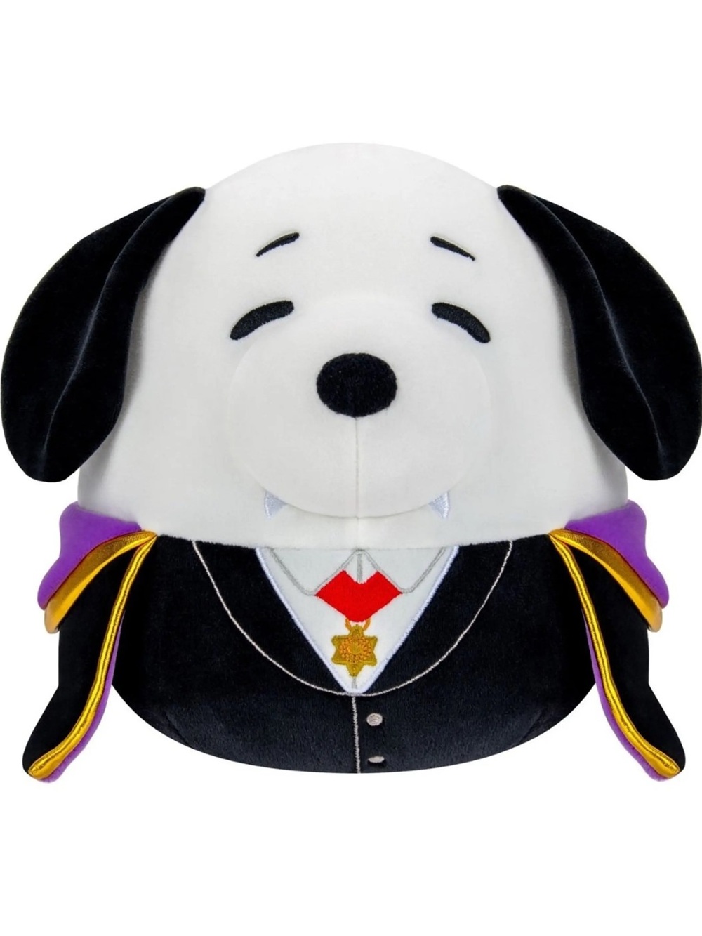 NEW SQUISHMALLOWS PEANUTS SNOOPY VAMPIRE Halloween 9" Plush NWT Emotional Plush
